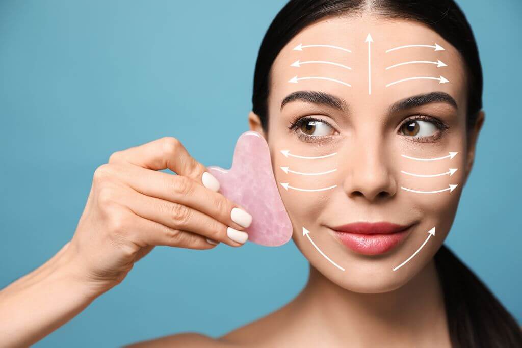 Pedra de massagem Gua Sha