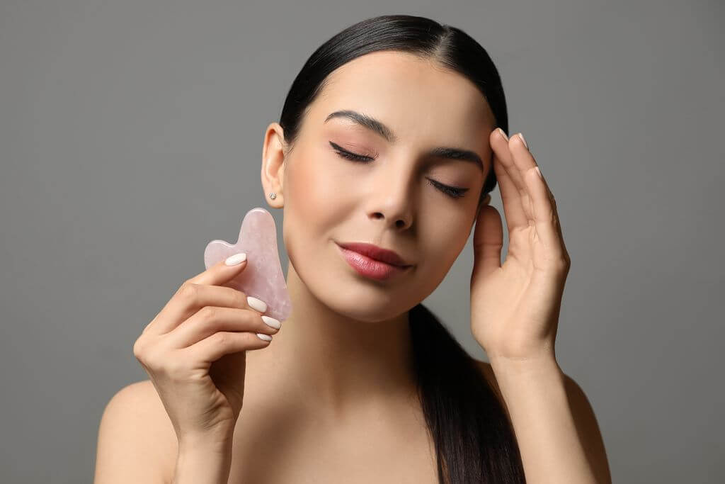 Pedra de massagem Gua Sha